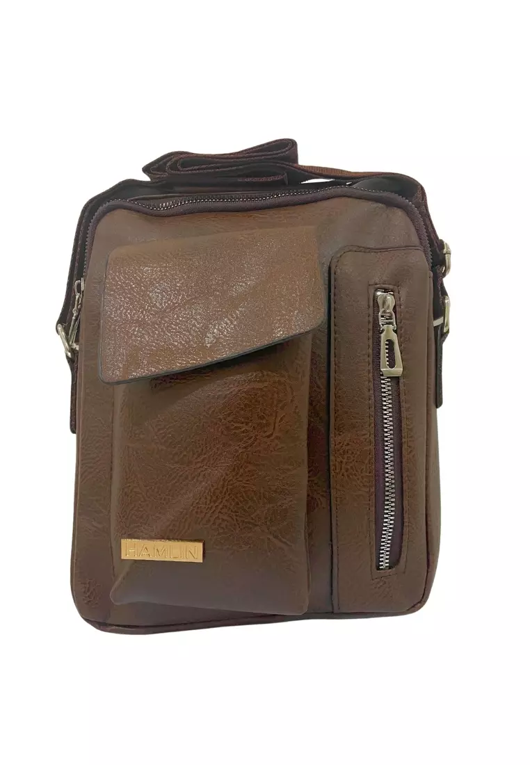 Messenger top bag pria