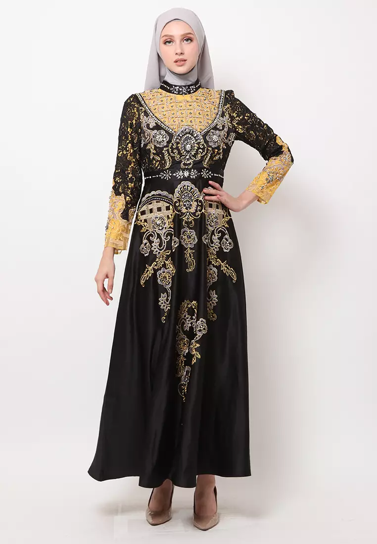 Bibiq Gamis Satin
