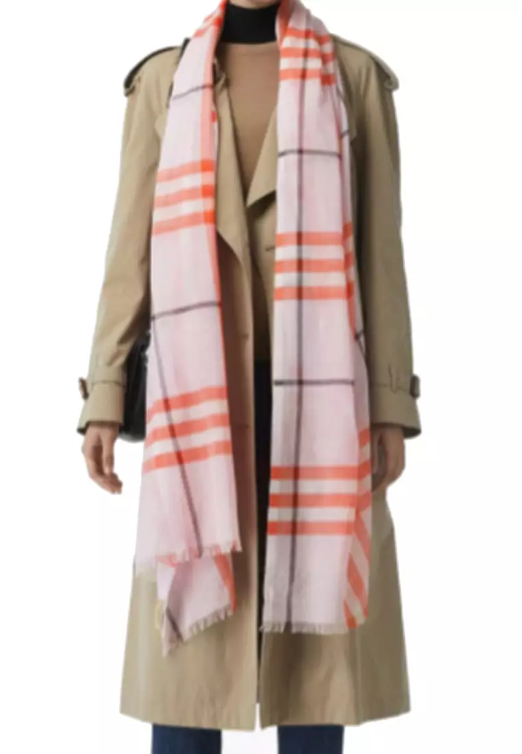 Buy Burberry Burberry Wool and Silk Women s Scarf 80045141 2024
