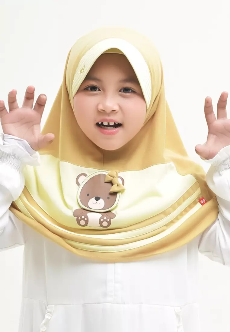 Rabbani - Kerudung Instan Anak Bani Batuta Krukid Kianan - Sunshine M (7-8th)
