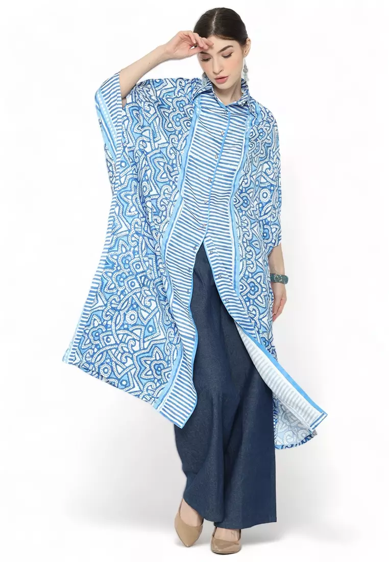 Kanzi Collared Kaftan