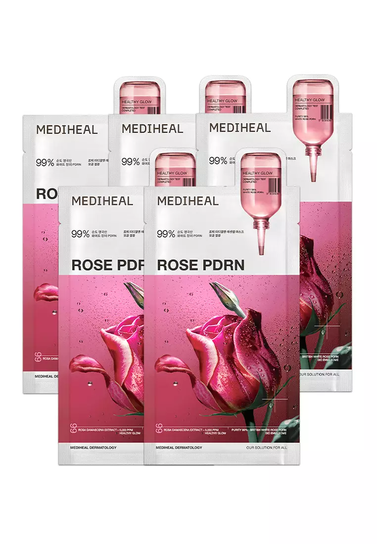 韓国　プランエスクリニック　MEDIHEAL ROSE PDRNシートマスク 韓国 プランエスクリニック MEDIHEAL ROSE PDRNシートマスク MEDIHEAL