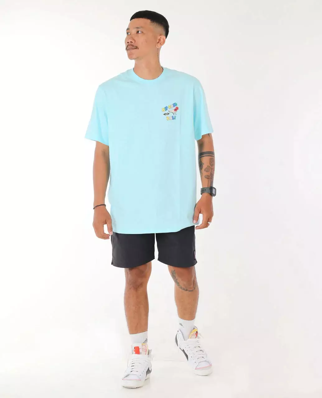 Rip Curl Men Bali Putu Surya Culture Tee - Atomizer Blue