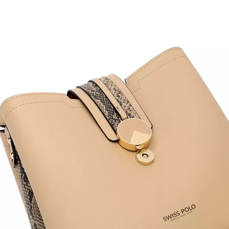 Top Handle Bag / Sling Bag / Crossbody Bag - Brown