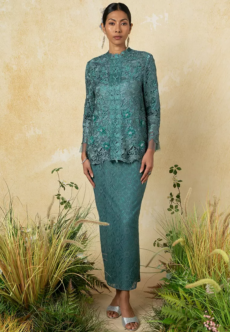Kirana Kurung Kedah Lace Set
