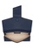 Strathberry navy MINI CRESCENT PATCHWORK LEATHER/SUEDE NAVY FC93DACCD9D4CFGS_4