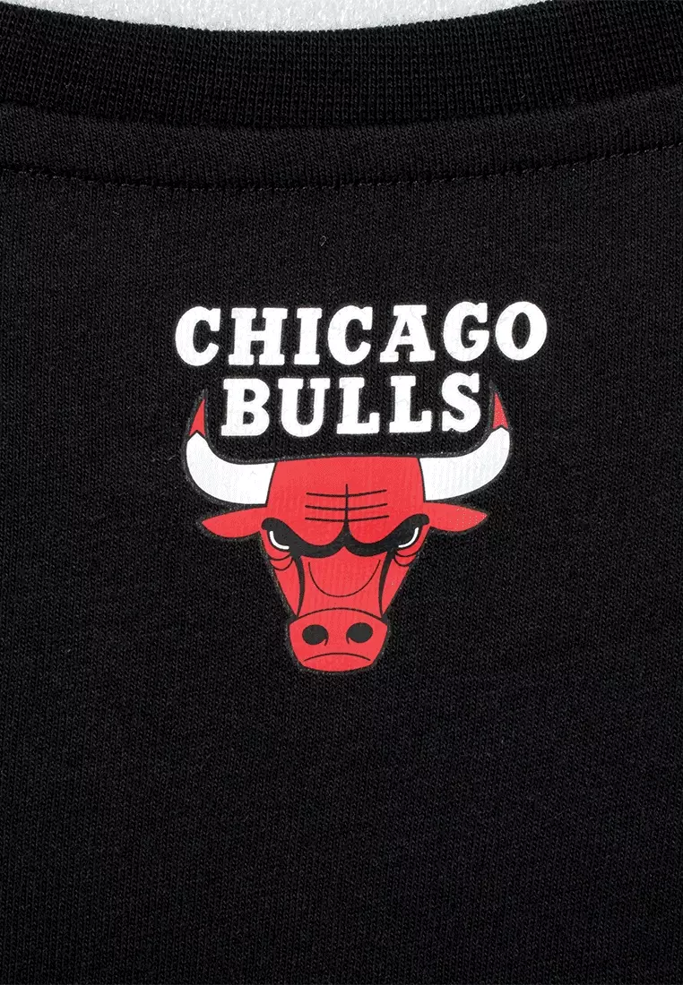 Core Chicago Bulls Womens Box Fit Crop Top