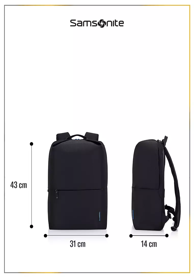 Samsonite Lite-Geo Lite Backpack 15.6" - Black