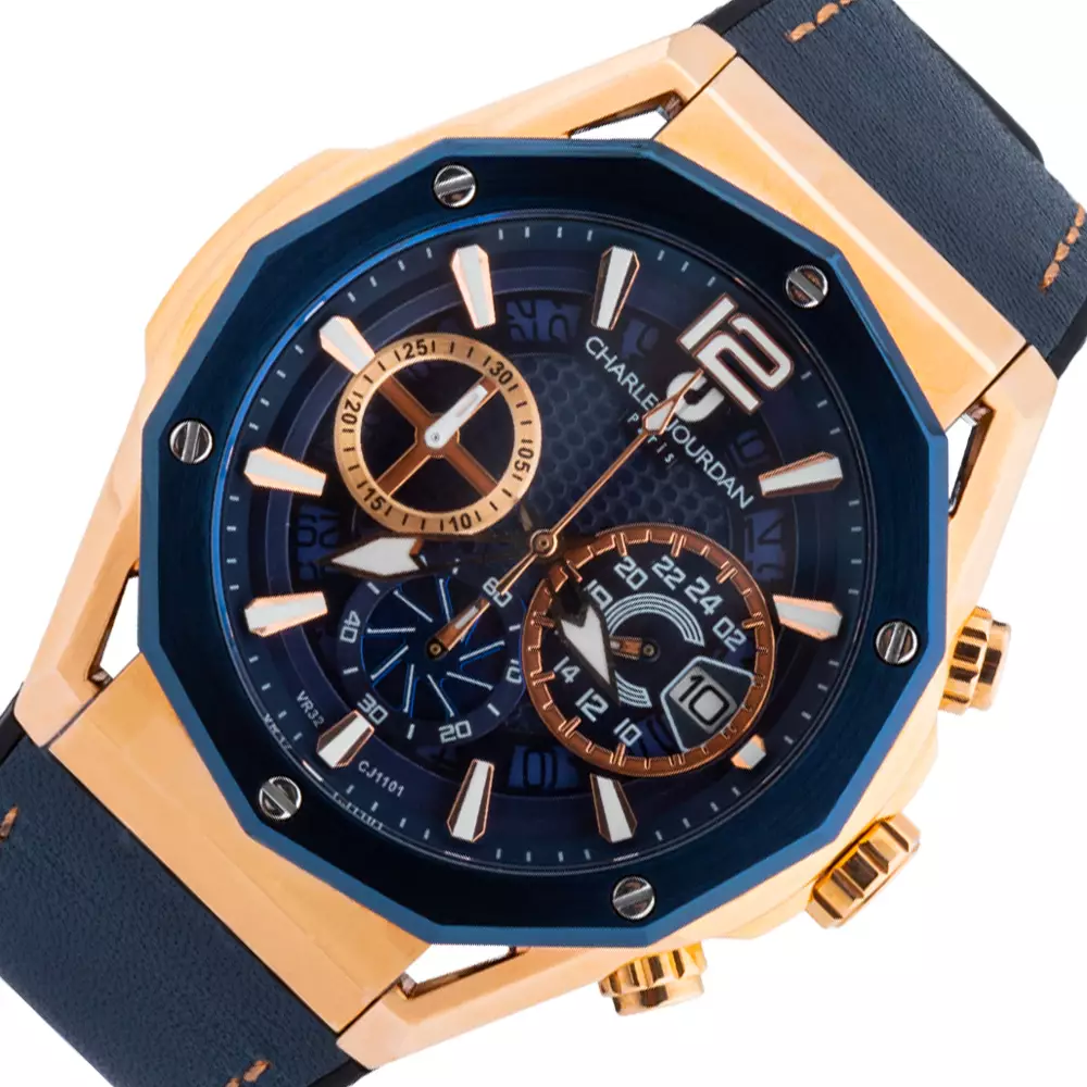 Jam Tangan Charles Jourdan  Jam Tangan Pria CJ1101-1585C Original