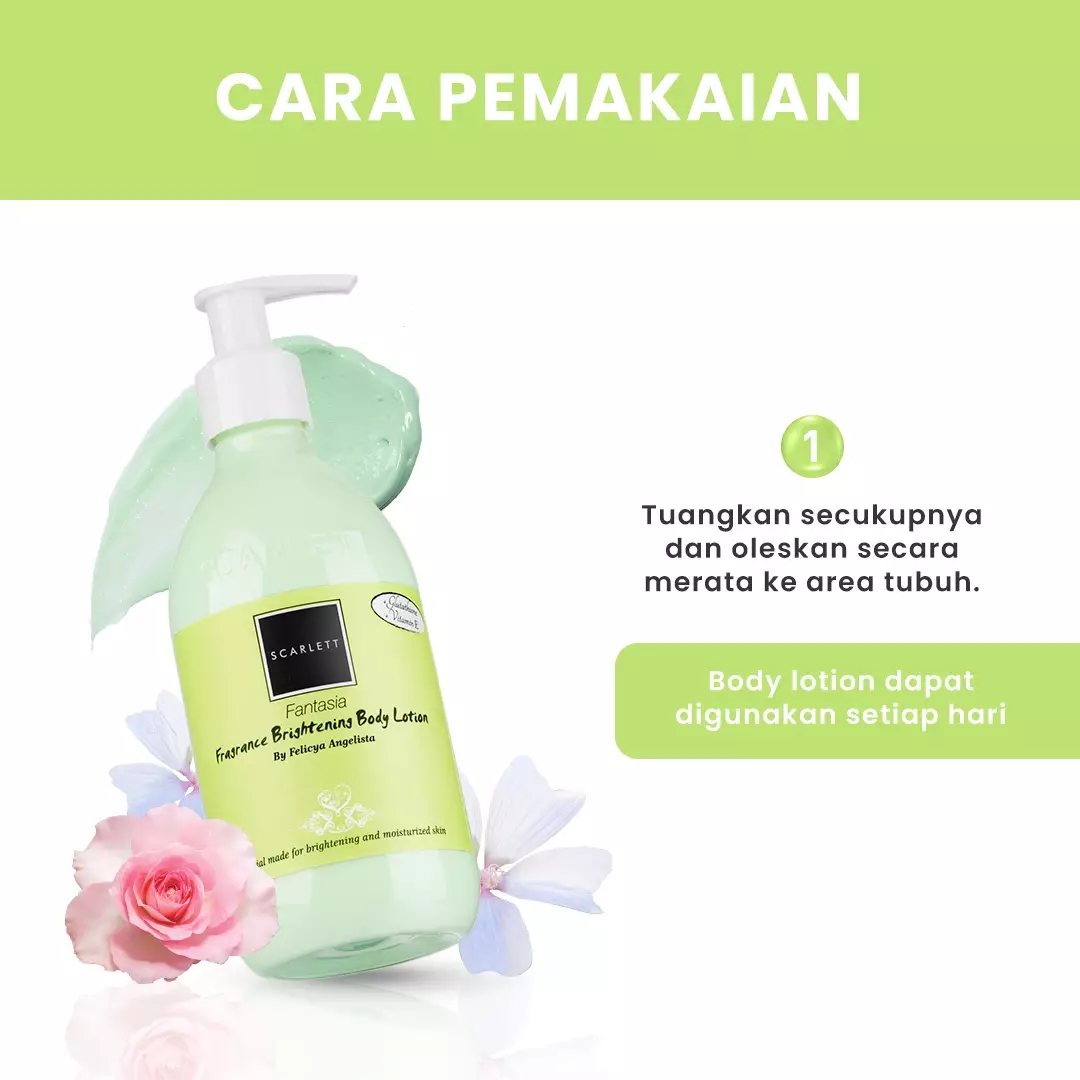 Scarlett Whitening Body Lotion Fantasia
