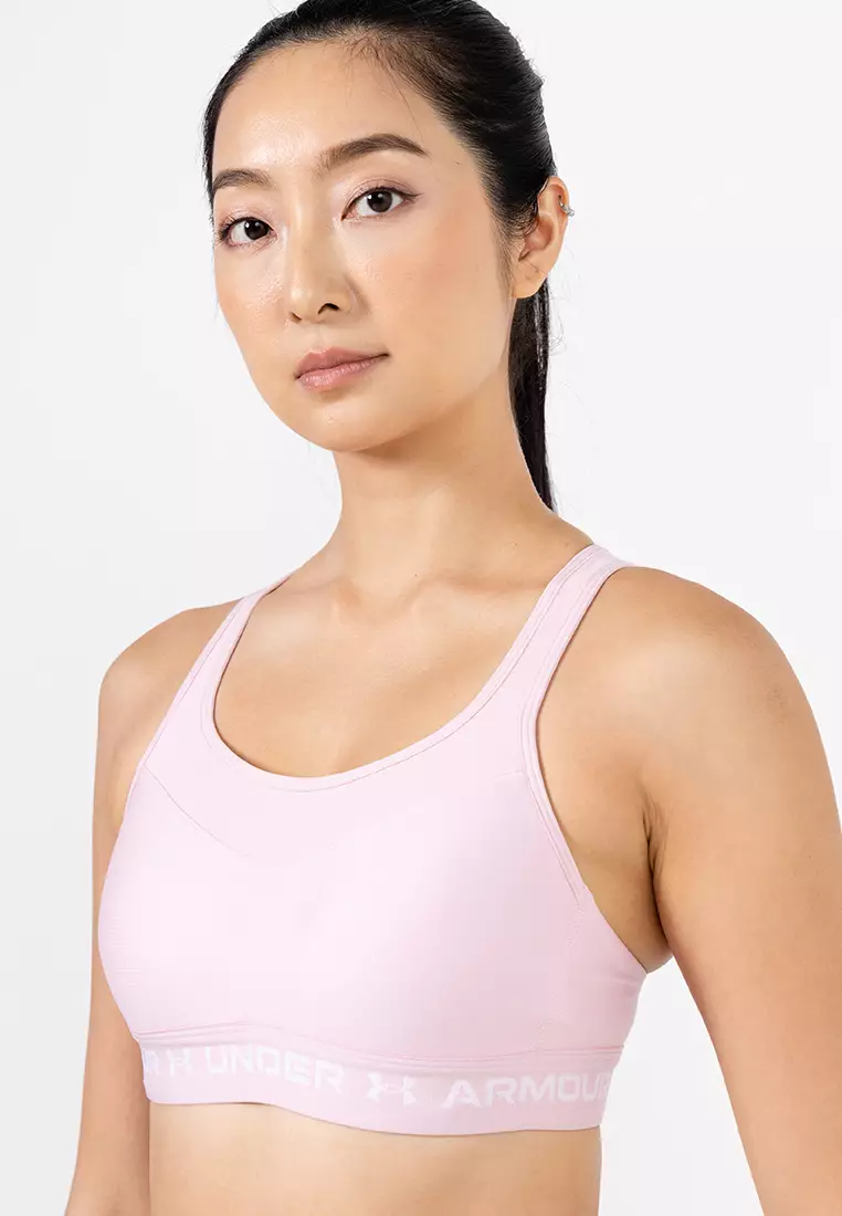 Crossback High Strappy Sports Bra