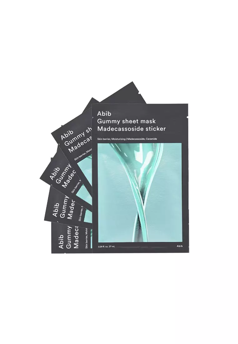 ABIB Gummy Sheet Mask Madecassoside Sticker (5pcs)