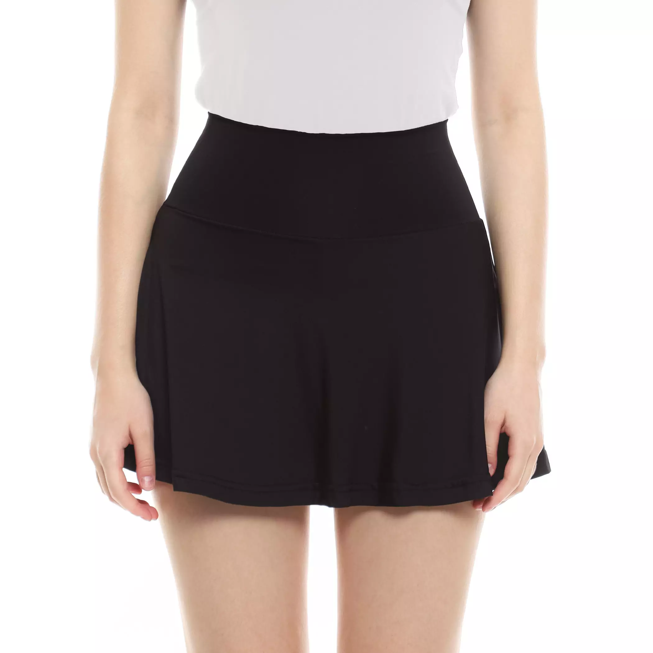 Enough For Today - Rok Padel Tennis Skort Rokcel Basic Hitam