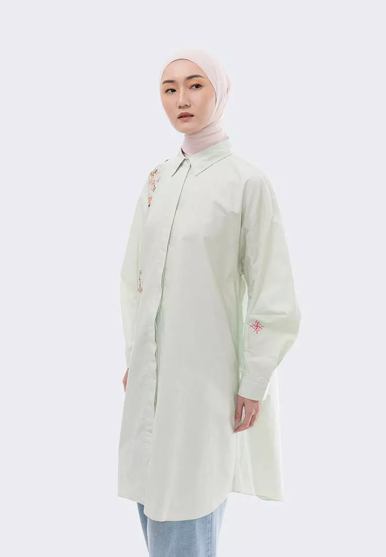 Ria Miranda Eucalyptus Lea Tunic