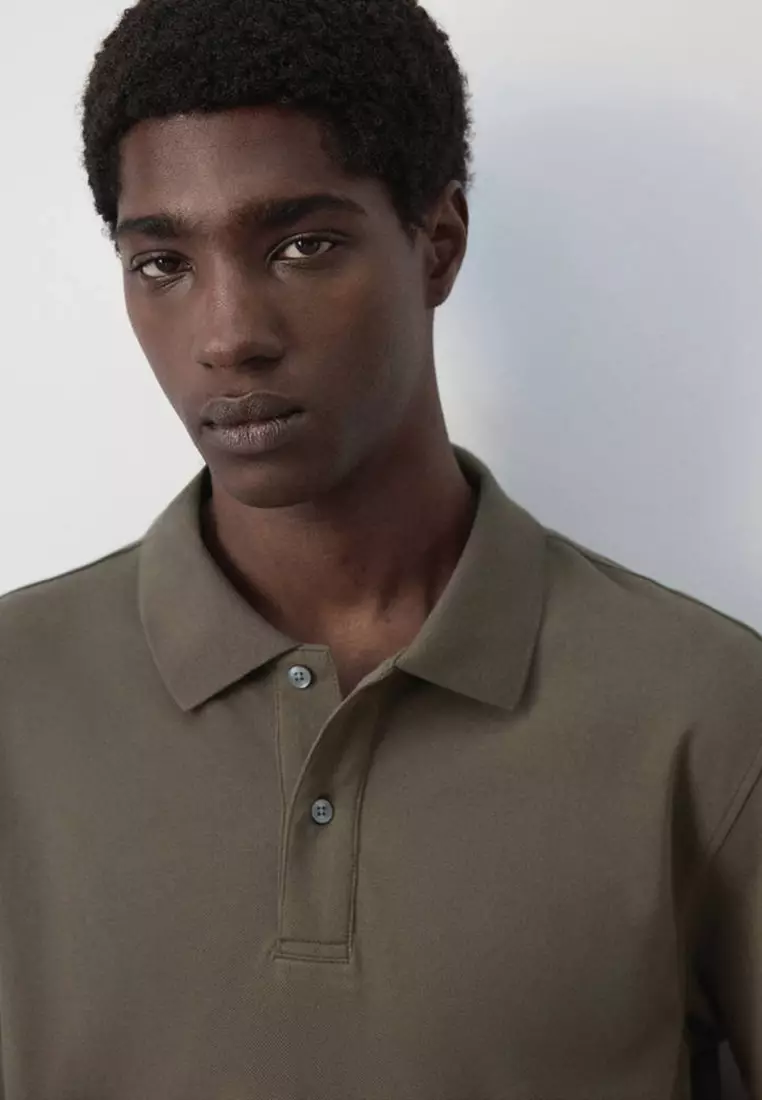 100% Cotton Piqué Polo Shirt