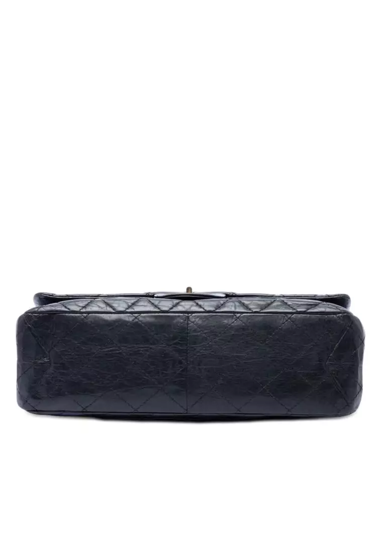 Pre-Loved Chanel Quilted Aged Calfskin Reissue 2.55 Double Flap 227
