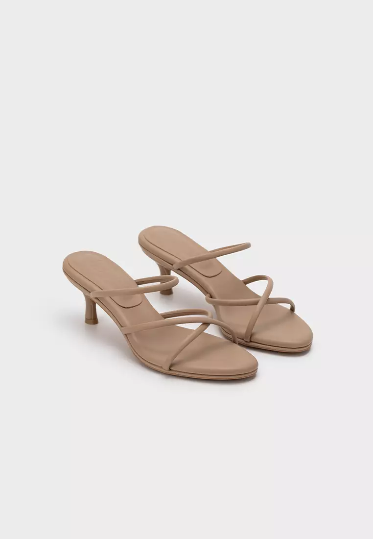 CLOUDFOAM MID HEEL WITH MULTI STRAP