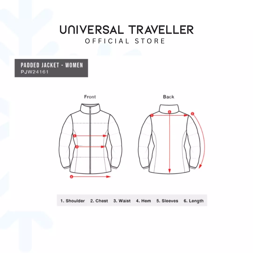 Universal Traveller ELEGANT SLIM FIT PADDED JACKET PJW24161