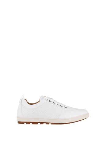 SEMBONIA white Men Synthetic Leather Sneaker 72A12SHBD72DDEGS_1