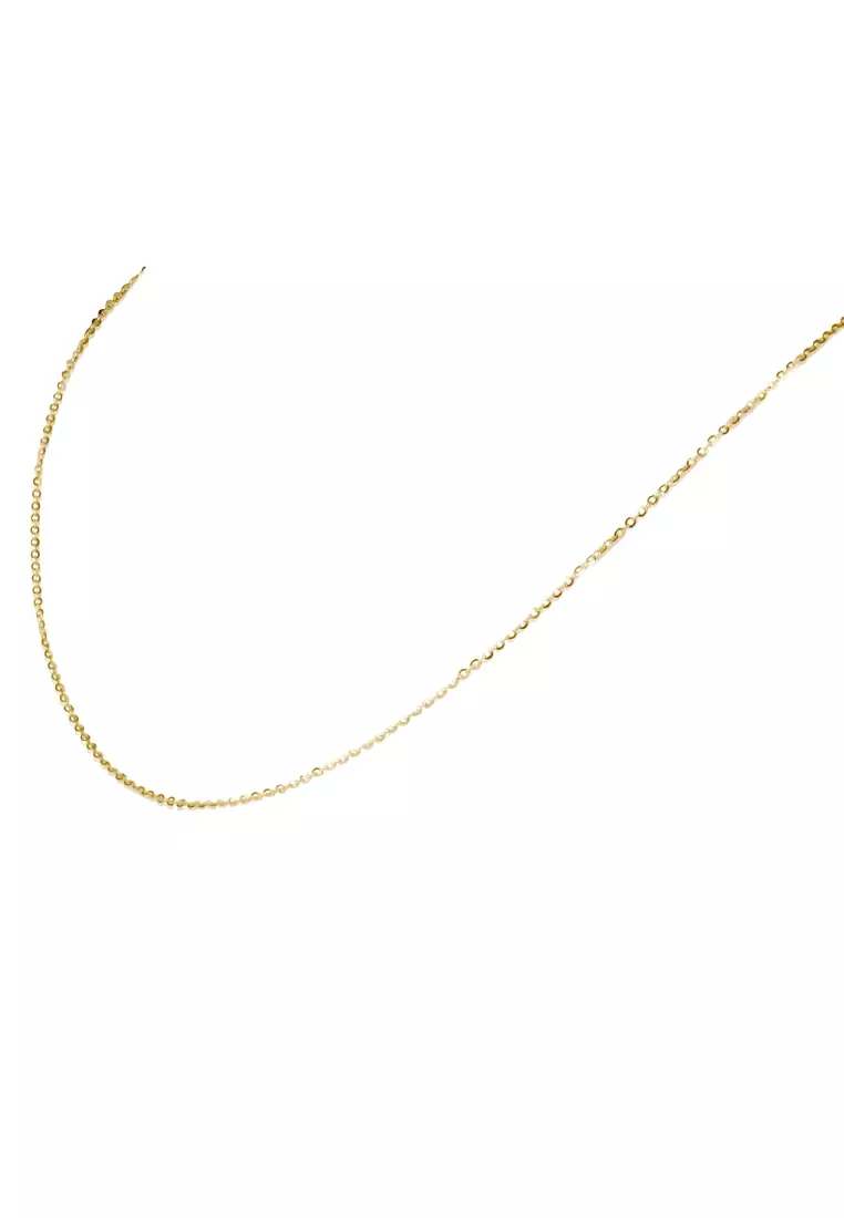 Chain Necklace 18k Gold - 16 - 18 inches