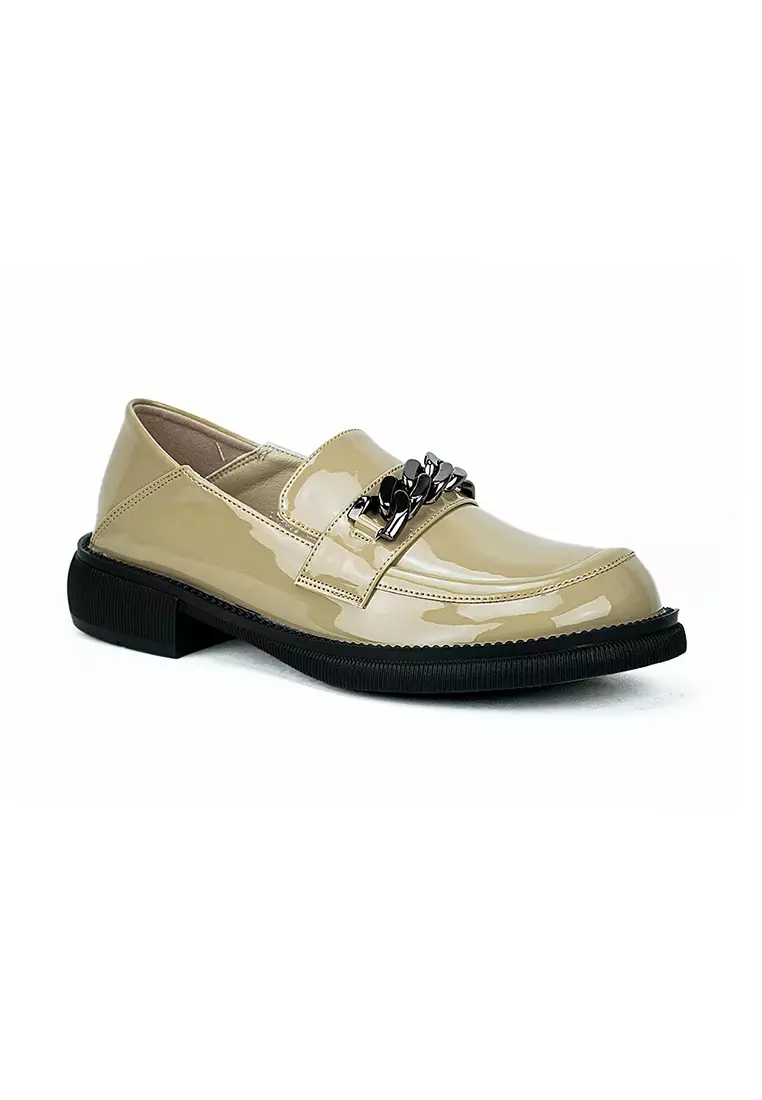 Women's Korean Flats Shoes LV A600-19A Beige C11 C28