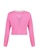 Trendyol pink Collared Crop Cardigan 5CBACAAB251C1DGS_7