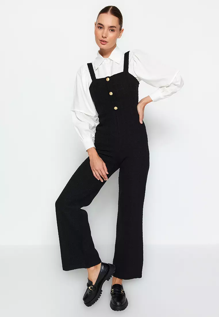 Buy Trendyol Tweed Overalls 2023 Online | ZALORA Philippines