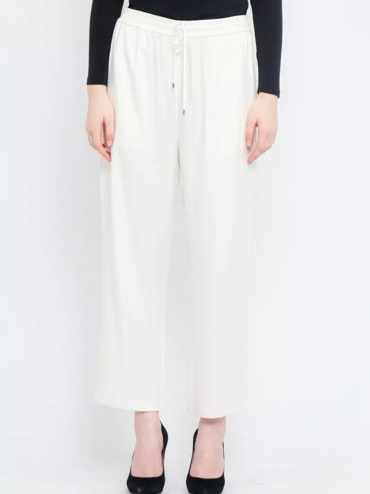 Urban Exchange Roxy Broken White Culotte Pants
