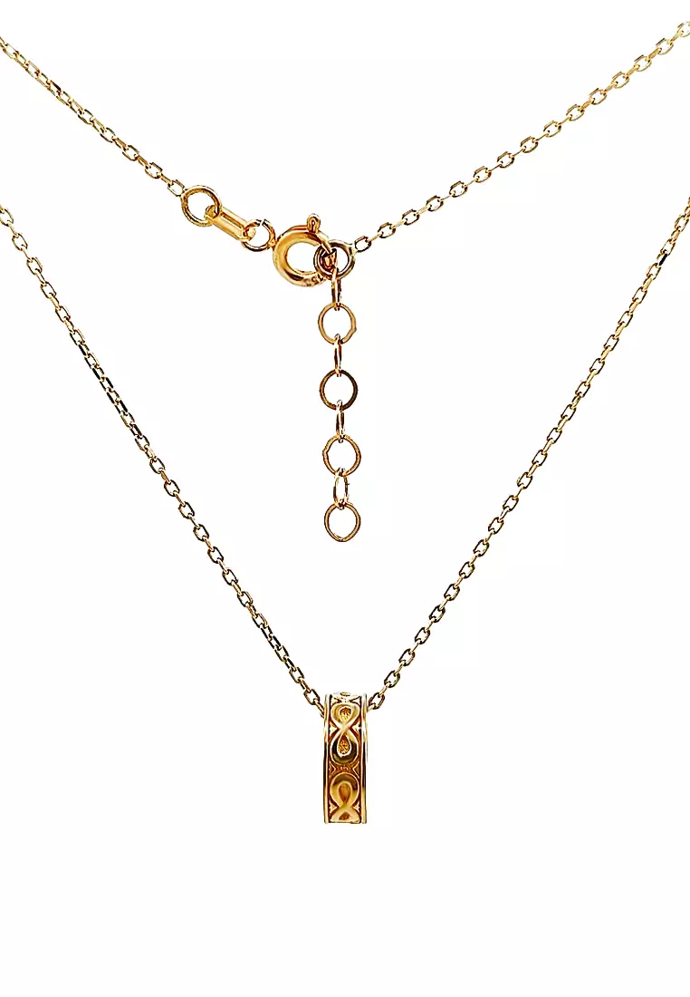 18K Yellow Gold Chain with Pendant GCP 2574