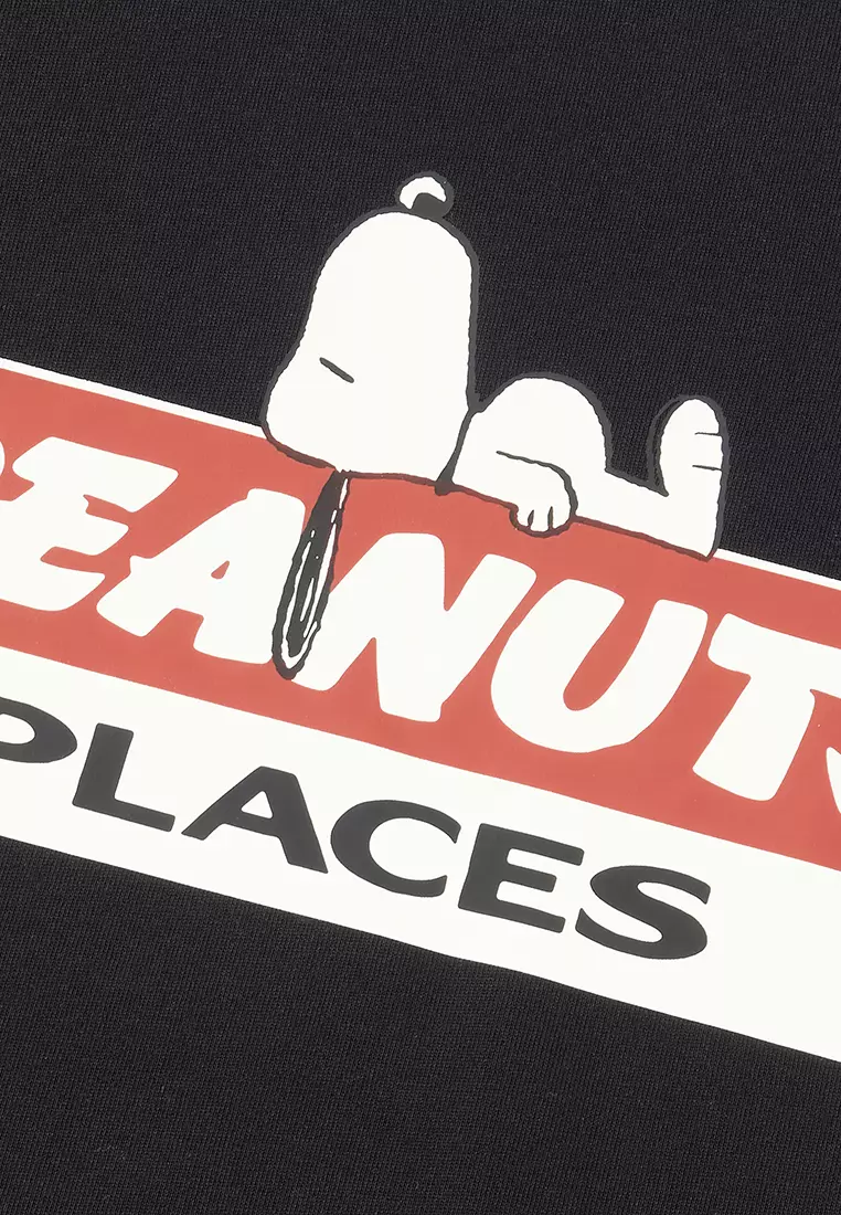 PALLADIUM x SNOOPY 印花圖案寬鬆全棉短袖T裇