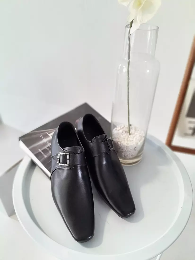 Brave Pantofel Formal Kantor Pria Kulit Asli
