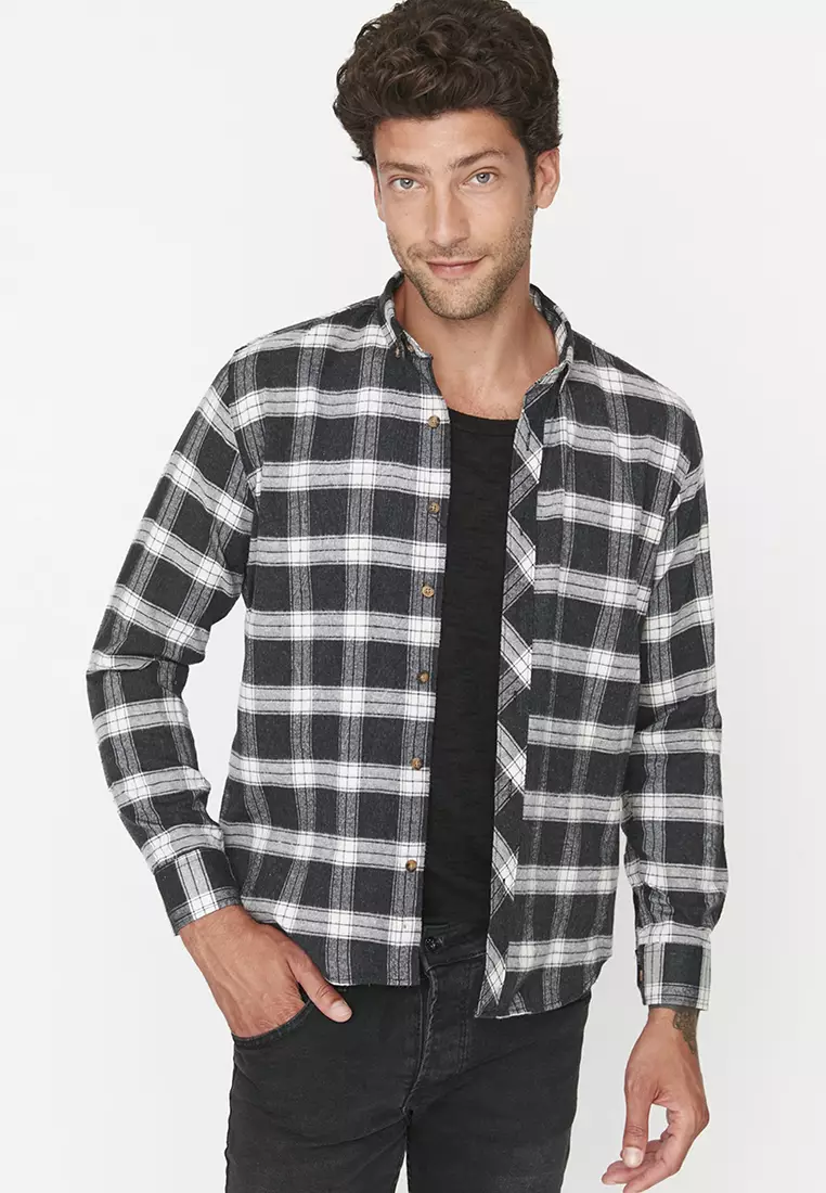 Flannel Plaid Shirt