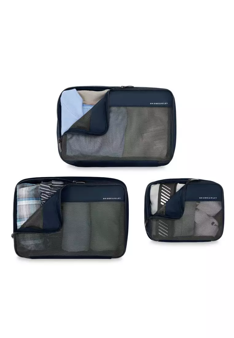 Briggs & Riley Carry-On Packing Cube Set - Navy