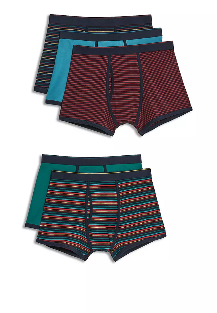 5pk Cotton Rich Cool & Fresh™ Trunks