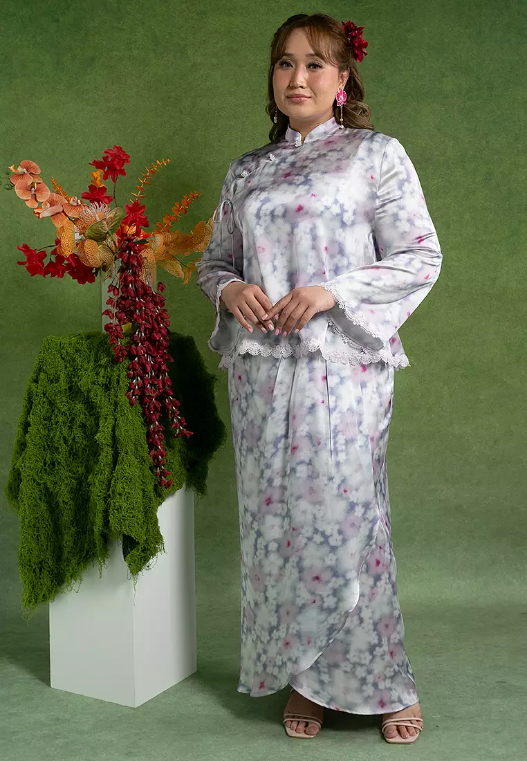 Nadha Plus size Kurung Set