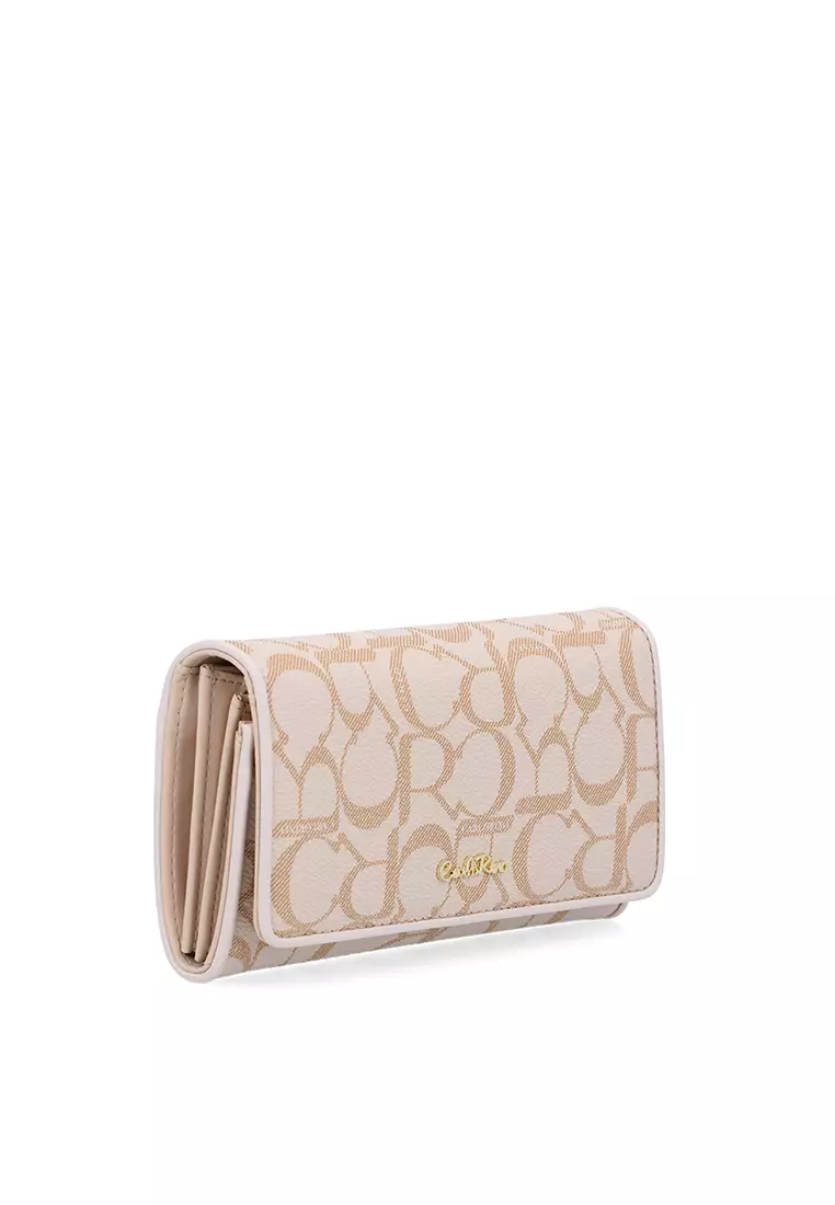 Medium Beige Carlo GEO 2-Fold Wallet