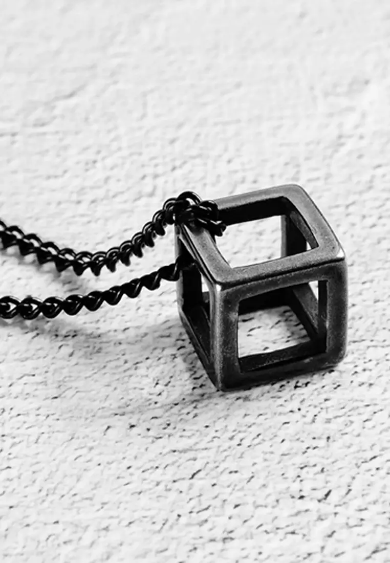 Buy Trendyshop Cube Pendant Necklace 2026 Online | ZALORA