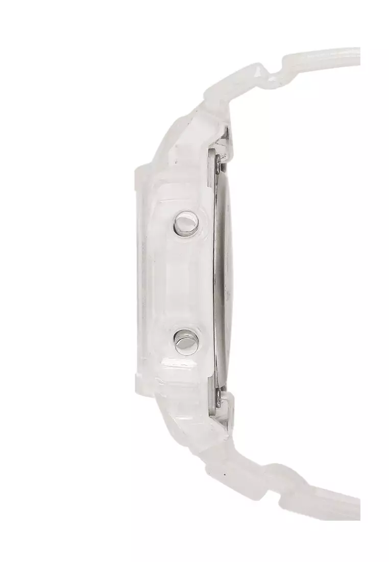 Casio Baby-G Jam Tangan Wanita - White Transparent - Resin - BGD-565S-7DR