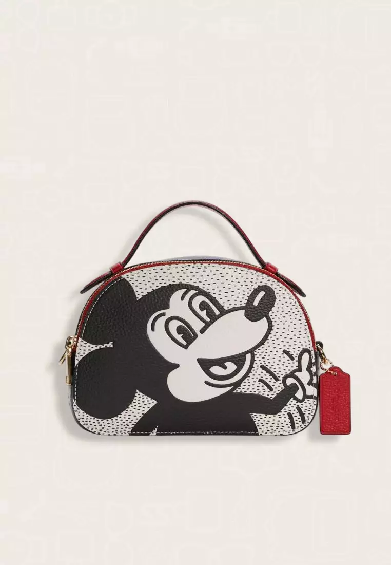 Jual Coach Disney Mickey Mouse X Keith Haring Serena Satchel Chalk