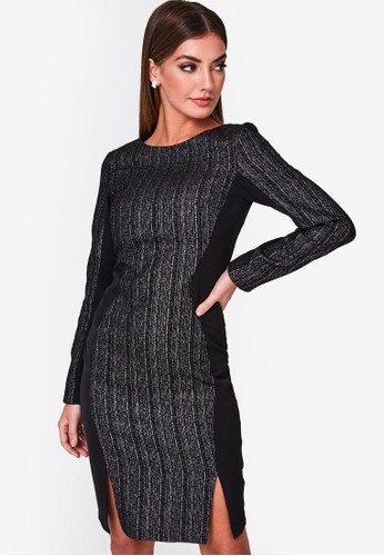 Jual Paper Dolls Black Illusion Cocktail Dress Original Zalora