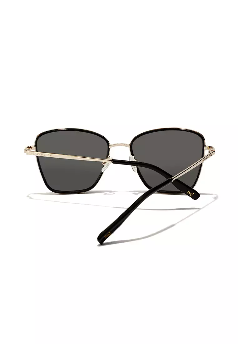 HAWKERS POLARIZED Black Dark CHILL Sunglasses for Men and Women, Unisex. UV400 Protection. Official Product designed in Spain