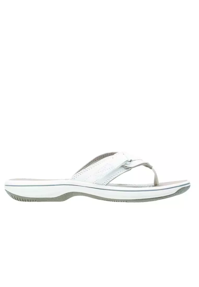 Buy Clarks Clarks Brinkley Sea White Synthetic Womens Casual Shoes