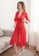 LYCKA red LCB2106-Lady Sexy Robe and Inner Lingerie Sets-Red E628DUSBAF3A8AGS_2