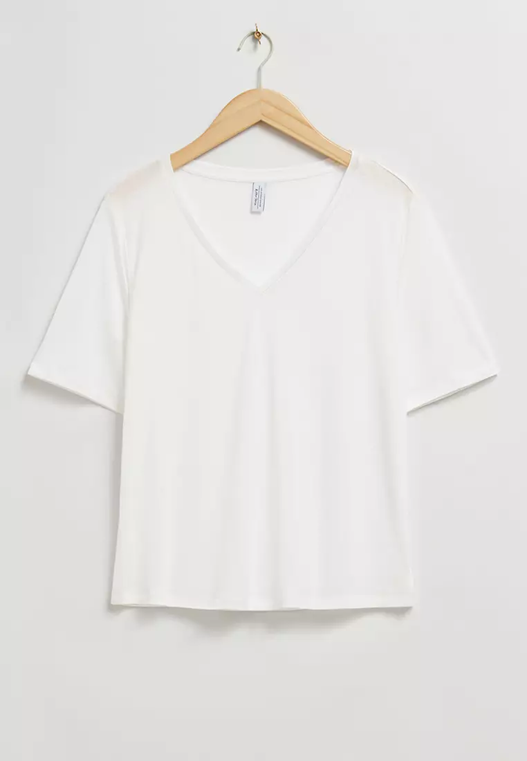 Crossover V-Neck T-Shirt