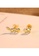 SUNRAIS gold High quality Silver S925 gold simple design earrings 7F763AC165EE57GS_3