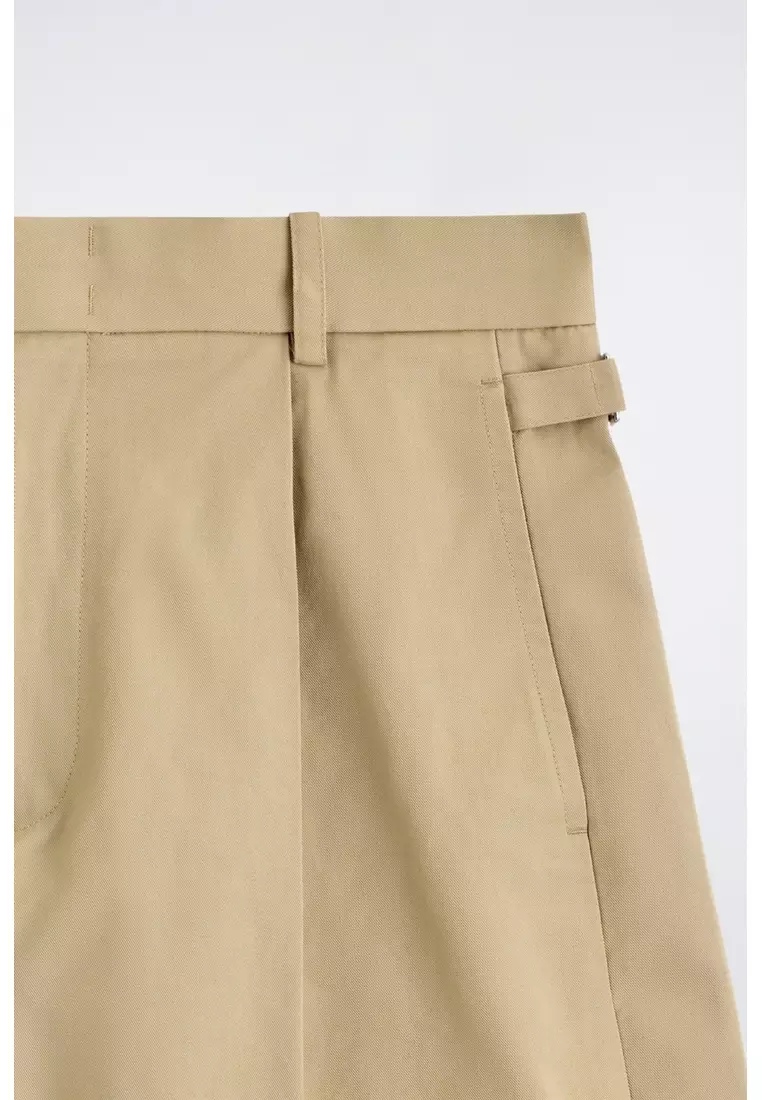 COTTON-TWILL CHINO SHORTS