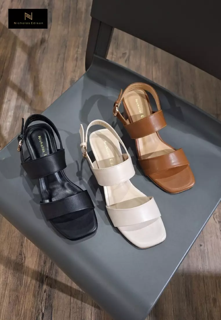 Nicholas Edison Heel Aiko Black