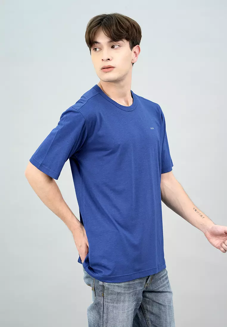 LGS - Kaos Casual - Kaos Polos - Motif polos - Regular Fit - Biru - CTS.231.N3353.03.C