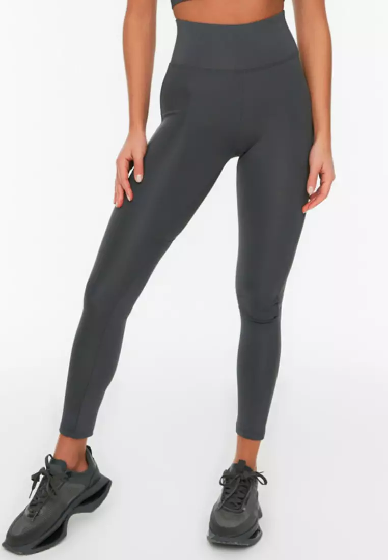 Nike One High Waisted 7/8 Graphic Women's Sports Tights - Trendyol
