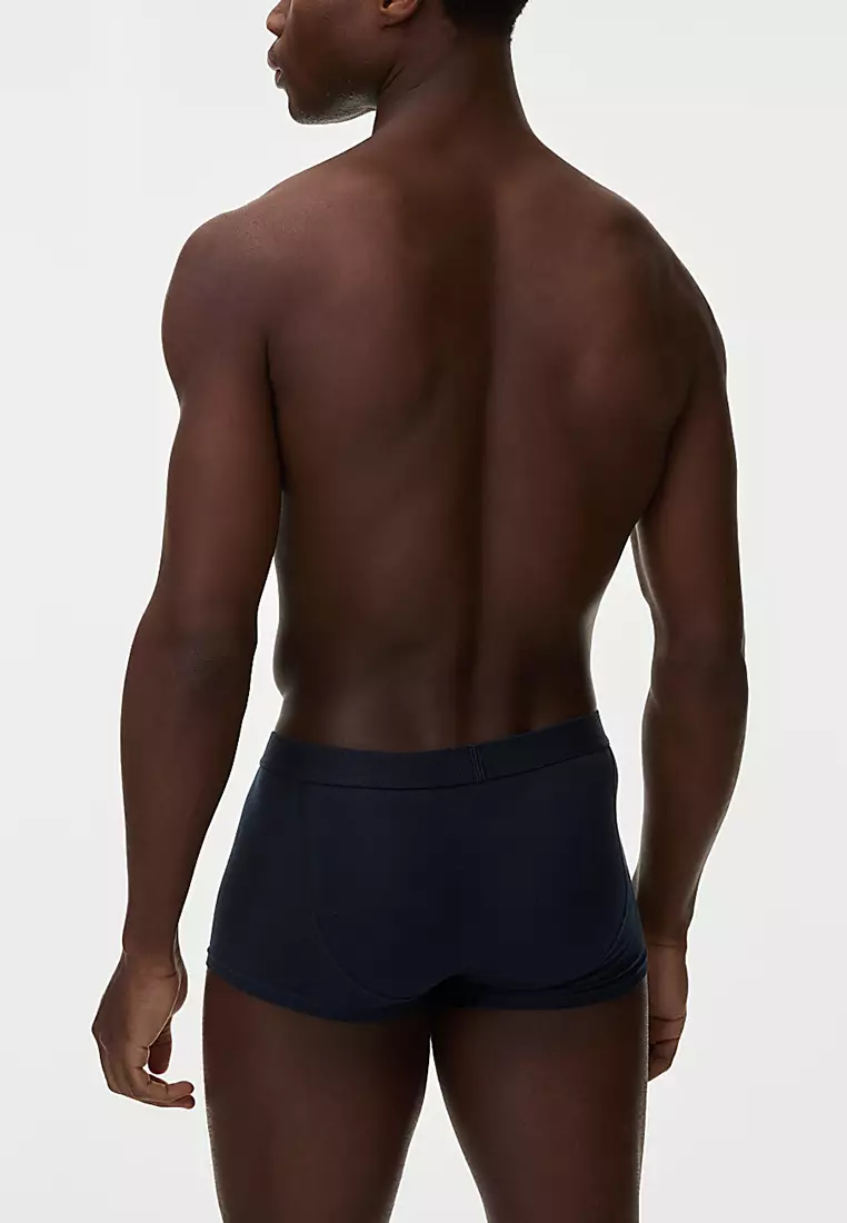 5pk Cool & Fresh Cotton Rich Panjang Pinggulsters